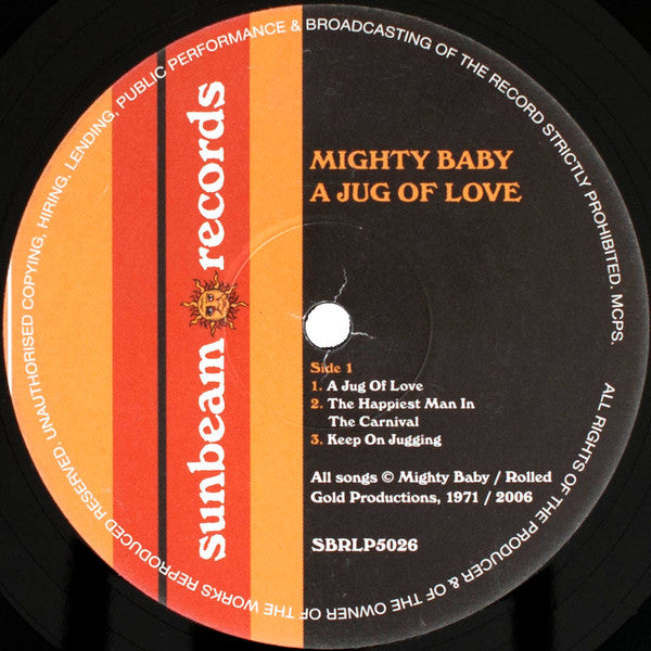 Mighty Baby : A Jug Of Love (LP, Album, RE, Gat)