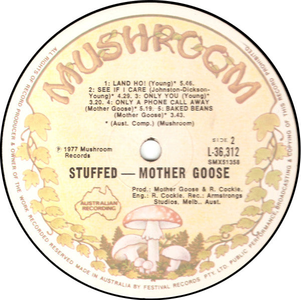 Mother Goose : Stuffed (LP, Album)