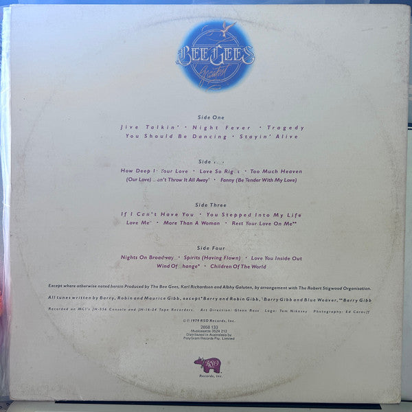 Bee Gees : Greatest (2xLP, Comp, Tri)