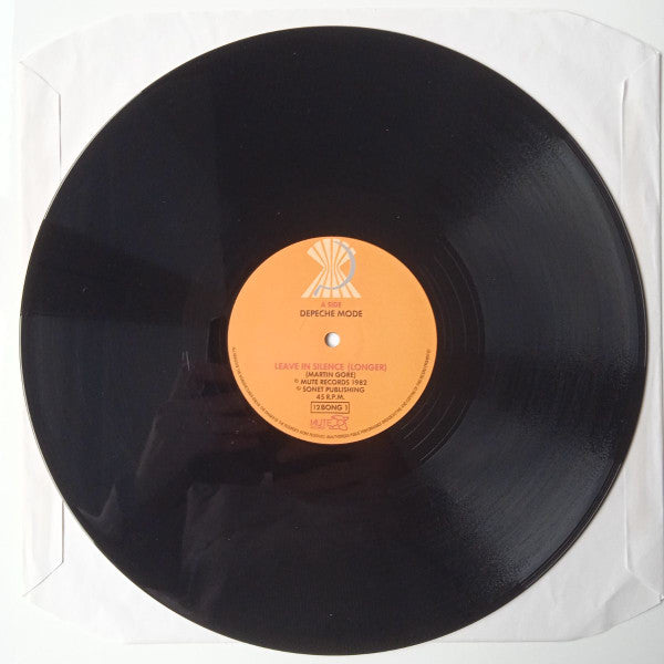 Depeche Mode : Leave In Silence (12", Single, RP, Tex)