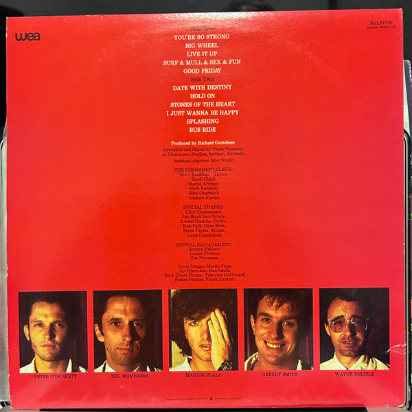 Mental As Anything : Fundamental As Anything (LP, Album)