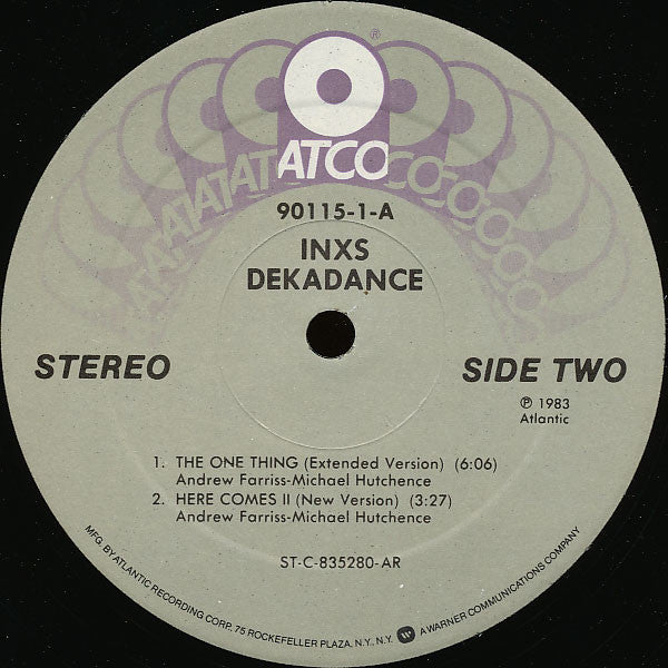 INXS : Dekadance (12", EP, AR )