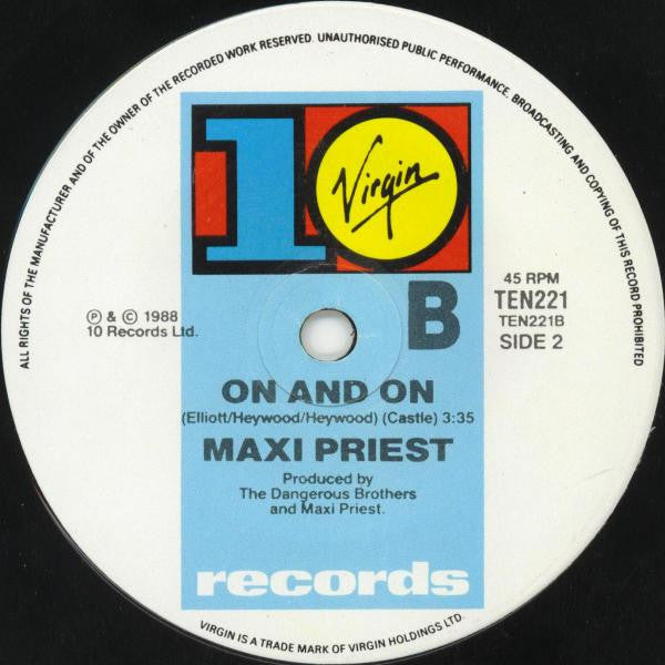 Maxi Priest : Wild World (7", Single)