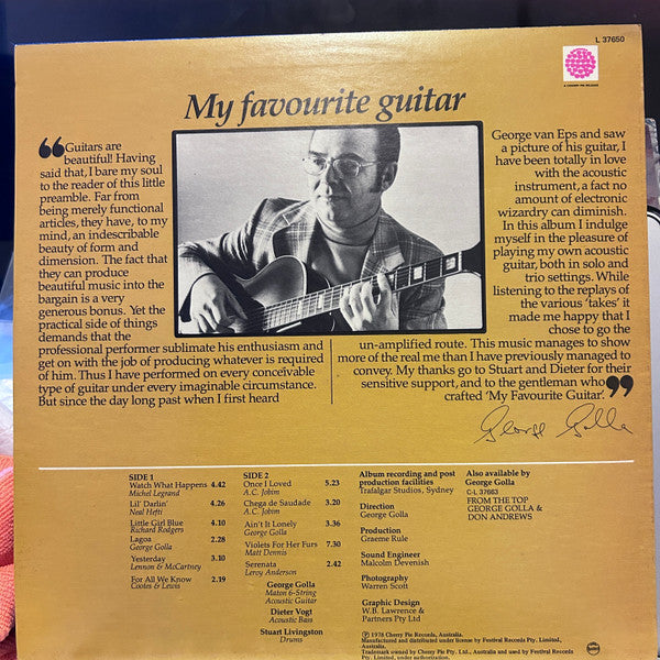 George Golla : My Favourite Guitar (LP, Album)