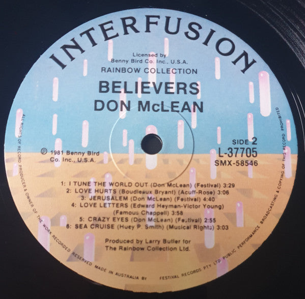 Don McLean : Believers (LP, Album)