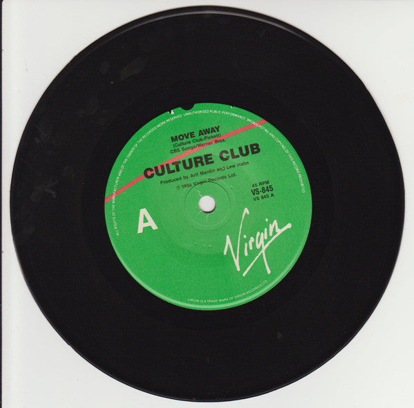 Culture Club : Move Away (7", Single, Ltd)