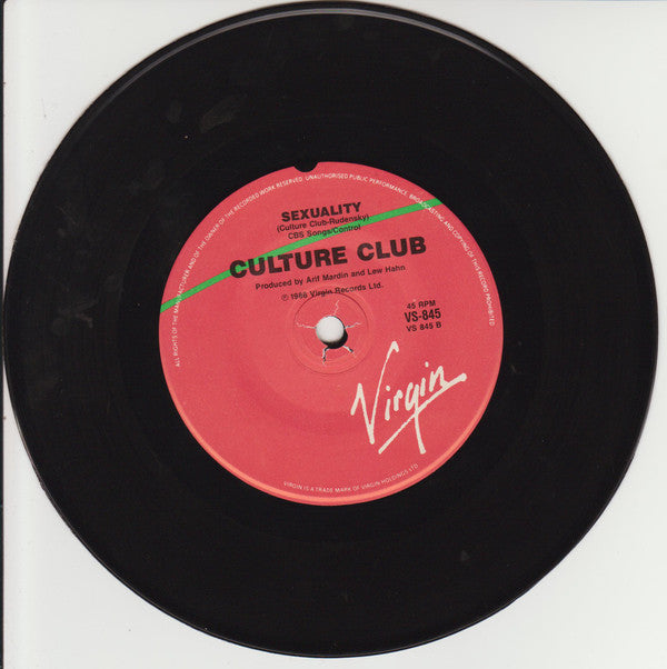 Culture Club : Move Away (7", Single, Ltd)