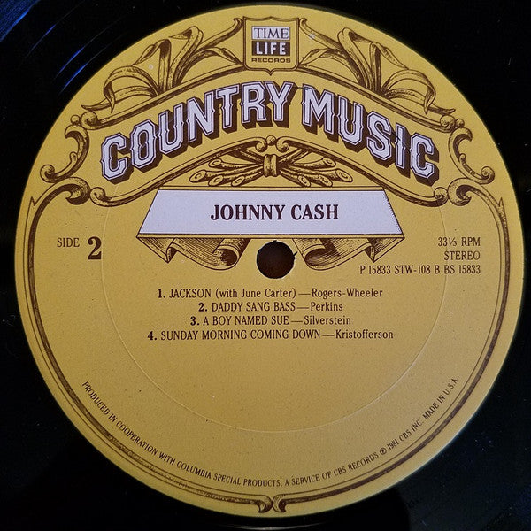 Johnny Cash : Country Music (LP, Comp, Club)