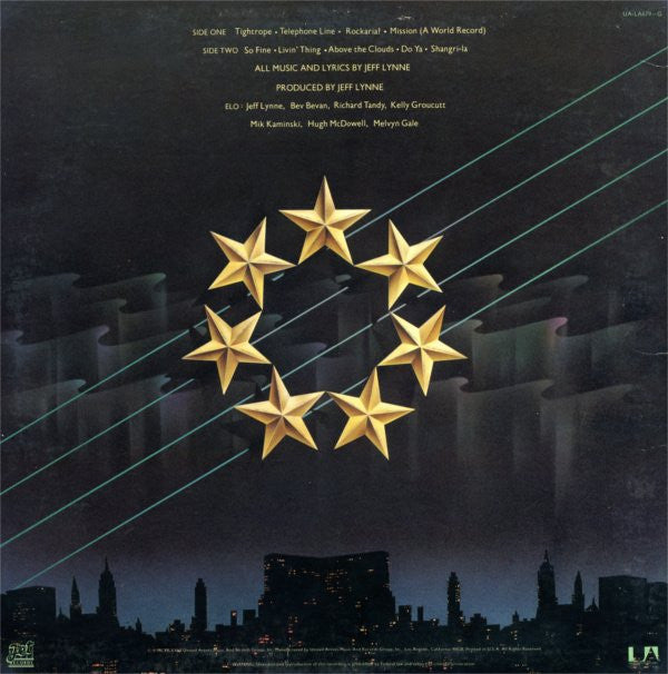 Electric Light Orchestra : A New World Record (LP, Album, Ter)