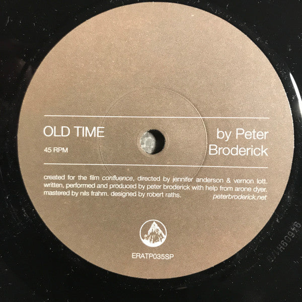 Peter Broderick : Old Time / Solace In Gala (7", Single)