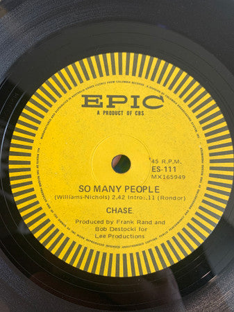 Chase (5) : So Many People (7&quot;)