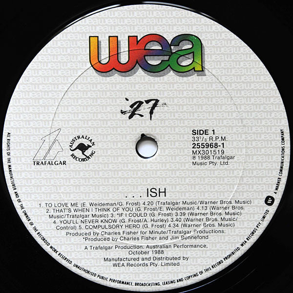 1927 : ...Ish (LP, Album)