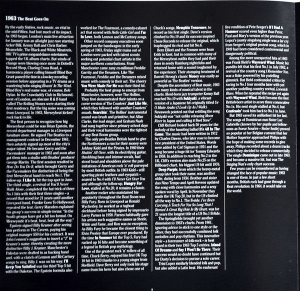 Various : The Spirit Of The 60s: 1963 The Beat Goes On (2xLP, Comp)