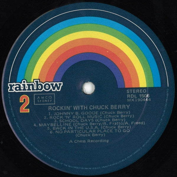 Chuck Berry : Rockin' With Chuck Berry (LP, Comp)