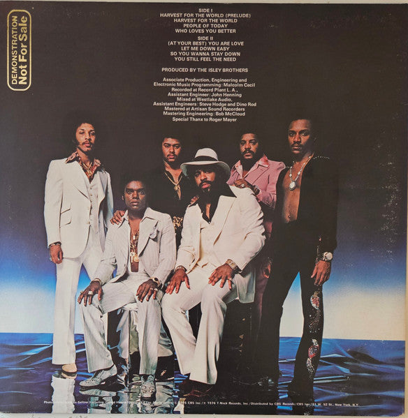 The Isley Brothers : Harvest For The World (LP, Album, Ter)