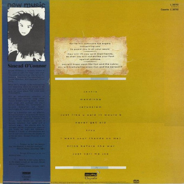 Sinéad O'Connor : The Lion And The Cobra (LP, Album)