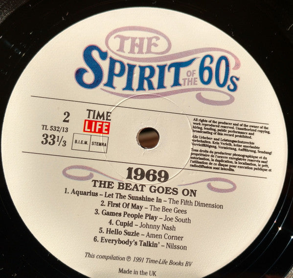 Various : The Spirit Of The 60s: 1969 The Beat Goes On (2xLP, Comp)