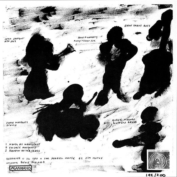 Paul Flaherty / John Moloney / Gene Moore (3) / Gene Janas / Jeffrey Shurdut : Cosmic Hallways (LP, Ltd)