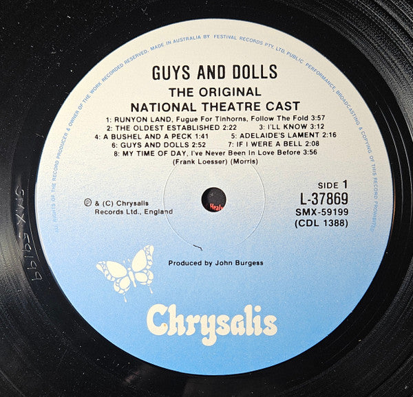 The Original National Theatre Cast : Guys And Dolls (LP)
