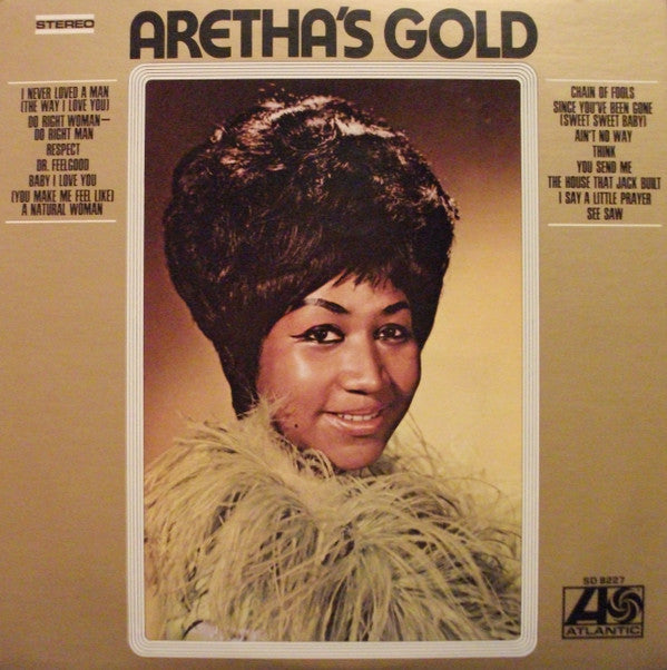 Aretha Franklin : Aretha's Gold (LP, Album, Comp, MO )