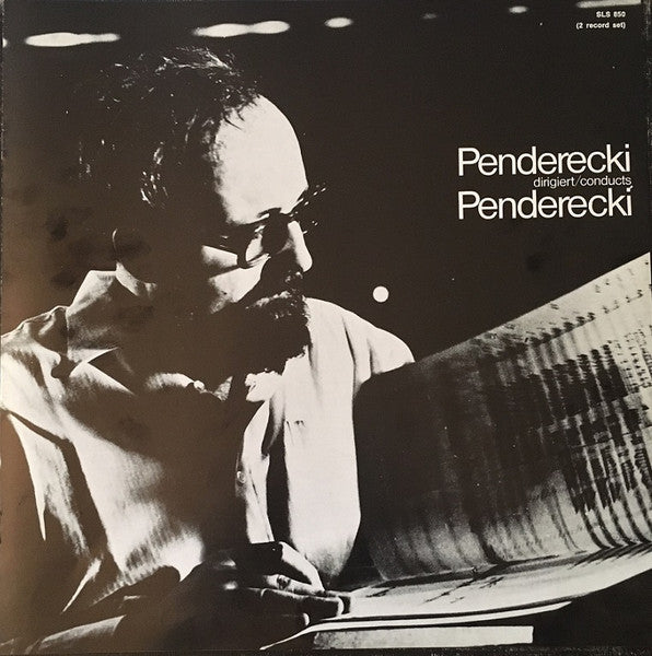 Penderecki*, The Polish Radio Symphony Orchestra* : Penderecki Conducts Penderecki (2xLP + Box)