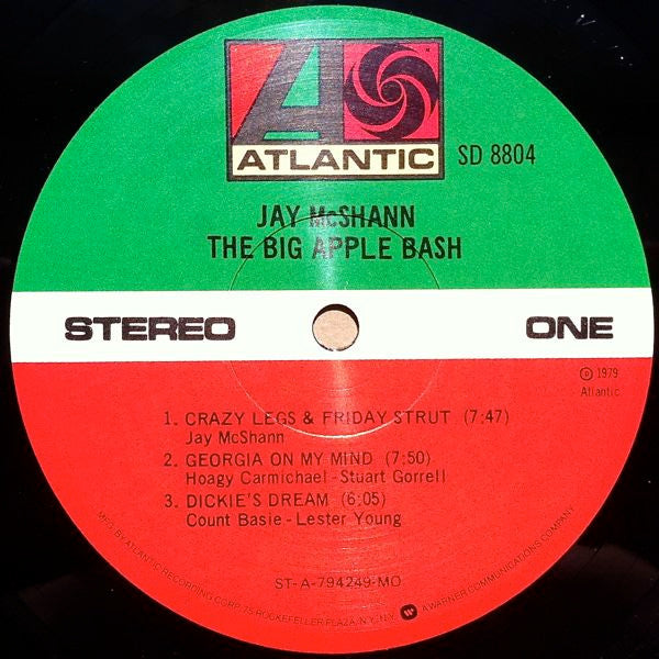 Jay McShann : The Big Apple Bash (LP, Album)