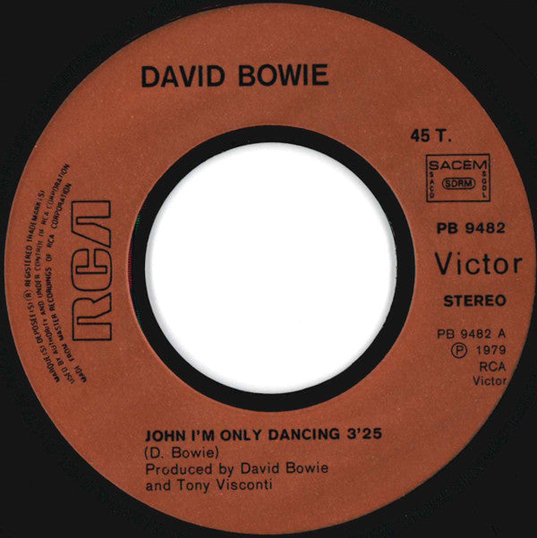 David Bowie : John I'm Only Dancing (7", Single)