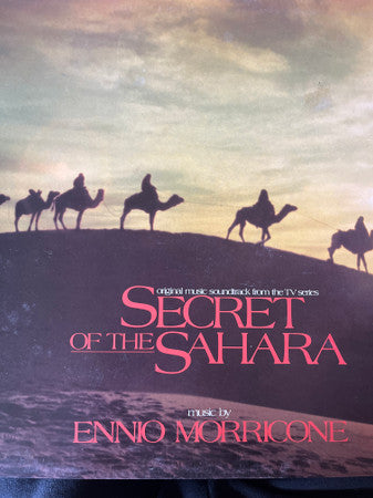 Ennio Morricone : Secret Of The Sahara (Original Music Soundtrack From The TV Series) (LP, Album, Gat)