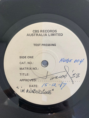 Barry Cedric : I'm An Aborigine (7", TP)