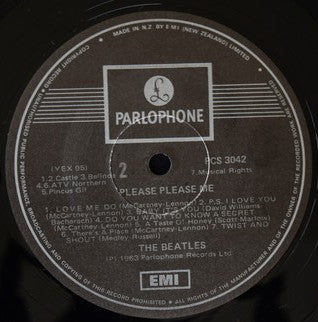 The Beatles : Please Please Me (LP, Album, RE)