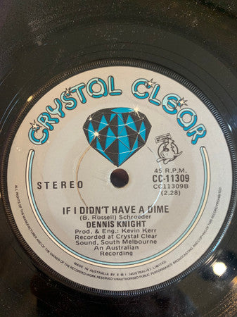 Dennis Knight : Ain't That A Shame (7", Promo)