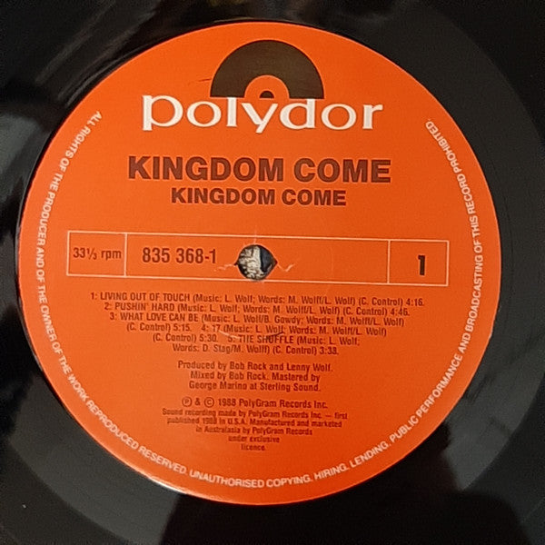 Kingdom Come (2) : Kingdom Come (LP, Album)