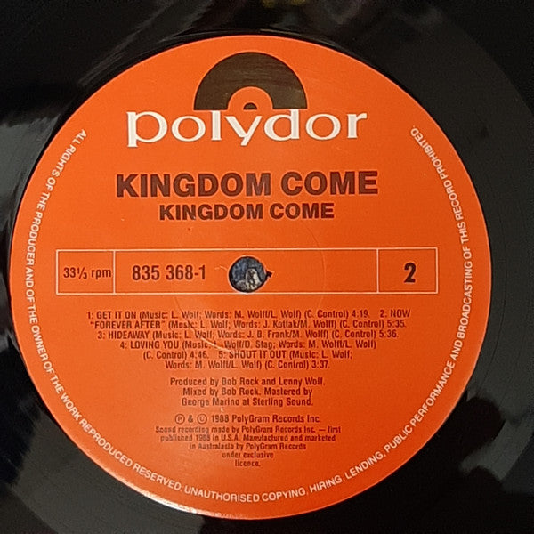 Kingdom Come (2) : Kingdom Come (LP, Album)