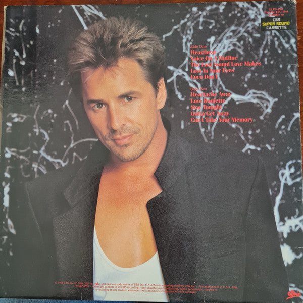 Don Johnson : Heartbeat (LP, Album, Gat)
