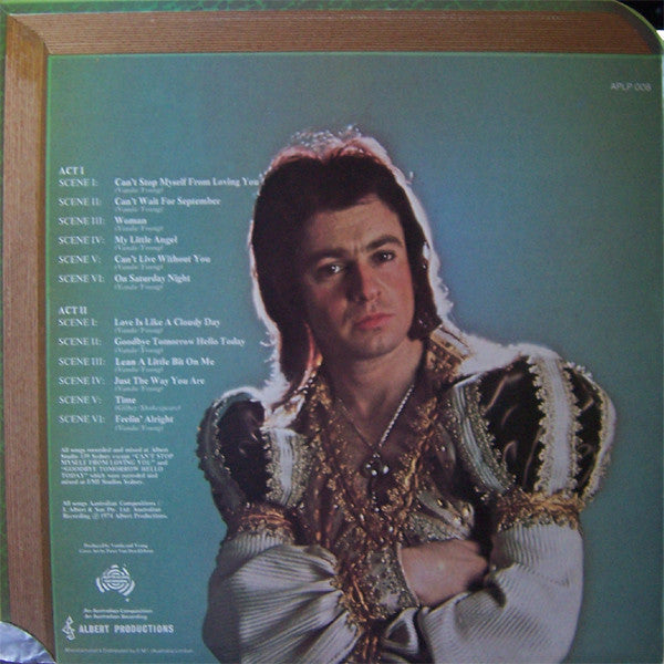 William Shakespeare (2) : Can't Stop Myself From Loving You (LP, Album)