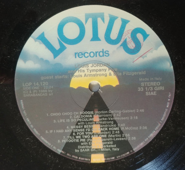 Louis Jordan And His Tympany Five : Louis Jordan And His Tympany Five (LP, Comp)