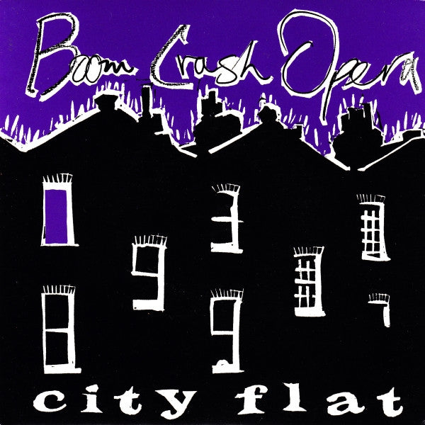 Boom Crash Opera : City Flat (7", Single)