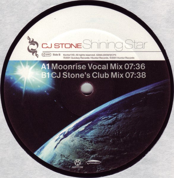 CJ Stone : Shining Star (12")