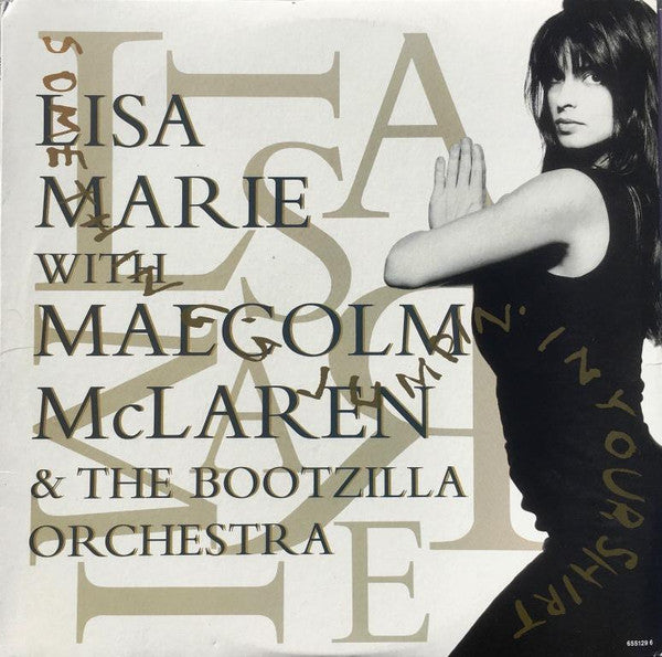 Lisa Marie With Malcolm McLaren And The Bootzilla Orchestra : Something&#39;s Jumpin&#39; In Your Shirt (12&quot;, Single)