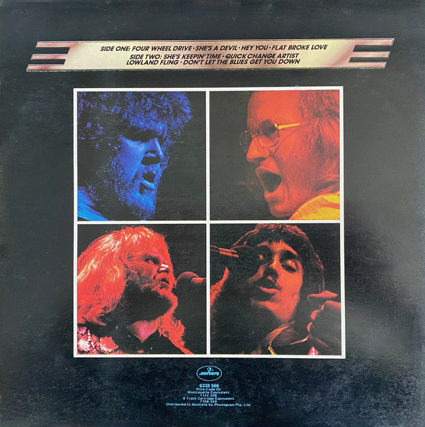 Bachman-Turner Overdrive : Four Wheel Drive (LP, Album, Gat)