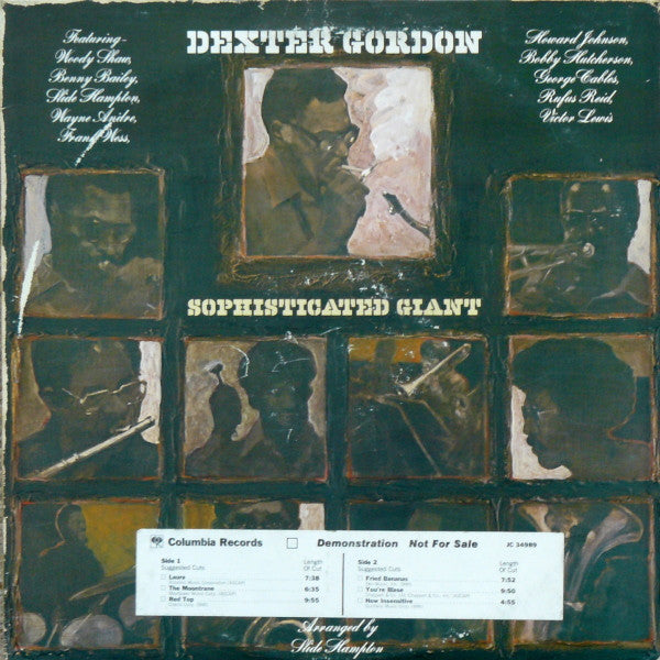 Dexter Gordon : Sophisticated Giant (LP, Album, Promo, Pit)