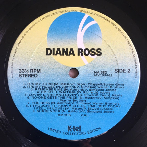 Diana Ross : Collection (LP, Comp)