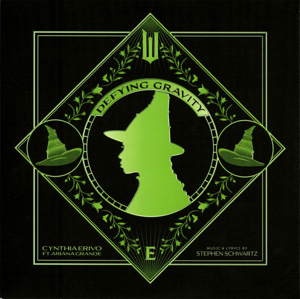 Cynthia Erivo Ft. Ariana Grande : Defying Gravity (7", Single, Ltd, Cle)