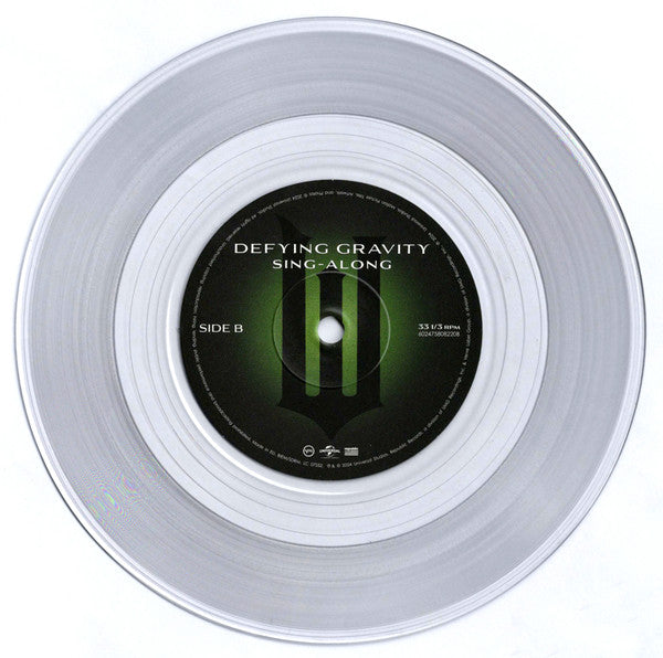 Cynthia Erivo Ft. Ariana Grande : Defying Gravity (7", Single, Ltd, Cle)
