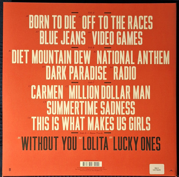Lana Del Rey : Born To Die (2xLP, Album, Dlx, RE, RP)