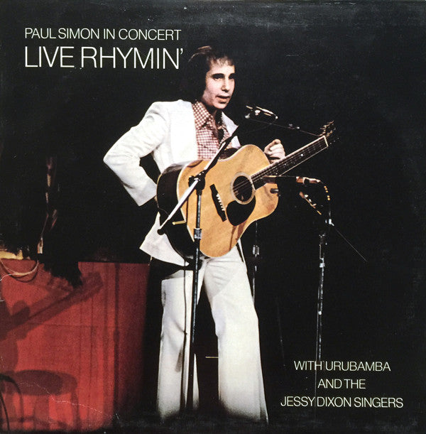 Paul Simon : Live Rhymin&#39; (LP, Album)