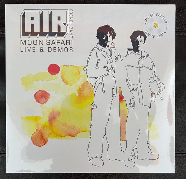 AIR : Moon Safari Live &amp; Demos (LP, Album, RSD, Bioplastic, Ltd, S/Edition, Whi)