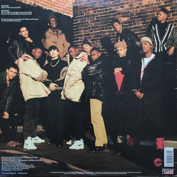 Twin Hype : Do It To The Crowd (12")