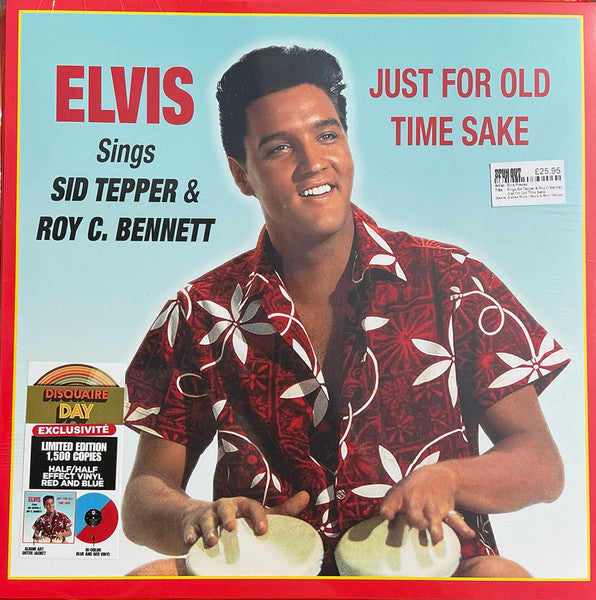 Elvis Presley : Just For Old Time Sake Elvis Sings Sid Tepper & Roy C. Bennett (LP, Comp, Ltd, Bi-)