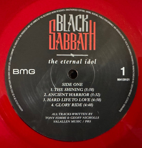 Black Sabbath : The Eternal Idol (LP, RSD, RE, RM, Tra)